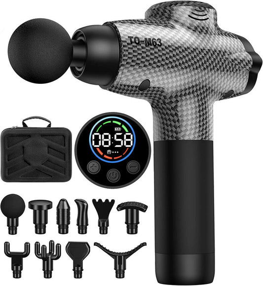 TOLOCO Percussion Massage Gun – Deep Tissue Relief for Athletes