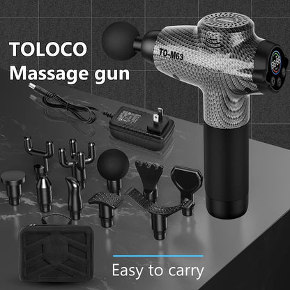 TOLOCO Percussion Massage Gun – Deep Tissue Relief for Athletes