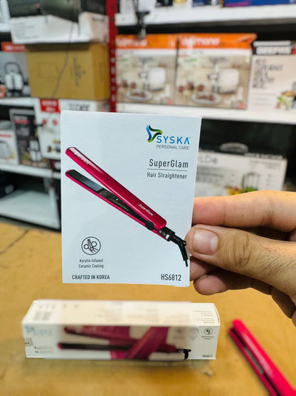SYSKA 2 in 1 SuperGlam Hair Straightener